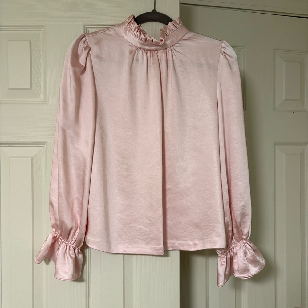 Cynthia Rowley Soft Pink Blouse